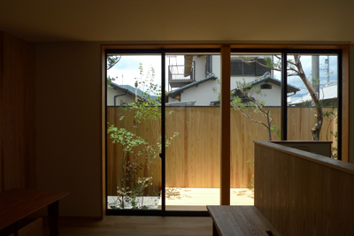 houseY　庭　Snowdesignoffice スノーデザインオフィス 静岡 住宅設計　設計事務所